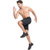 image:imageMAGCOMSEN Mens Hiking Cargo Shorts Quick Dry Lightweight 9 Golf Shorts Summer Casual Work Outdoor with 5 Zipper PocketsDark Grey