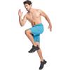 image:imageMAGCOMSEN Mens Hiking Cargo Shorts Quick Dry Lightweight 9 Golf Shorts Summer Casual Work Outdoor with 5 Zipper PocketsIce Blue