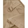 image:imageMAGCOMSEN Mens Hiking Cargo Shorts Quick Dry Lightweight 9 Golf Shorts Summer Casual Work Outdoor with 5 Zipper PocketsKhaki
