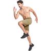 image:imageMAGCOMSEN Mens Hiking Cargo Shorts Quick Dry Lightweight 9 Golf Shorts Summer Casual Work Outdoor with 5 Zipper PocketsKhaki