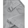 image:imageMAGCOMSEN Mens Hiking Cargo Shorts Quick Dry Lightweight 9 Golf Shorts Summer Casual Work Outdoor with 5 Zipper PocketsLight Grey