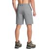 image:imageMAGCOMSEN Mens Hiking Cargo Shorts Quick Dry Lightweight 9 Golf Shorts Summer Casual Work Outdoor with 5 Zipper PocketsLight Grey