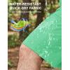 image:imageMAGCOMSEN Mens Hiking Cargo Shorts Quick Dry Lightweight 9 Golf Shorts Summer Casual Work Outdoor with 5 Zipper PocketsMint Green