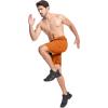 image:imageMAGCOMSEN Mens Hiking Cargo Shorts Quick Dry Lightweight 9 Golf Shorts Summer Casual Work Outdoor with 5 Zipper PocketsOrange