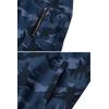 image:imageMAGCOMSEN Mens Jacket Lightweight Windbreaker Bomber Jacket Windproof Casual Jacket Zip Up Coats Outwear with 5 PocketsCamouflage Blue