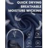 image:imageMAGCOMSEN Mens UPF 50 Sun Protection Hoodies Quick Dry Long Sleeve Rash Guard Lightweight Hoodie Shirt Fishing RunningNavy