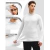 image:imageMAGCOMSEN Mens UPF 50 Sun Protection Hoodies Quick Dry Long Sleeve Rash Guard Lightweight Hoodie Shirt Fishing RunningWhite