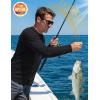 image:imageMAGCOMSEN Mens Sun Protection Shirts UPF 50 UV SPF Long Sleeve Dry Fit Shirt Workout Athletic Fishing Running Rash GuardBlack