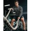 image:imageMAGCOMSEN Mens Sun Protection Shirts UPF 50 UV SPF Long Sleeve Dry Fit Shirt Workout Athletic Fishing Running Rash GuardDark Grey