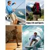 image:imageMAGCOMSEN Mens Sun Protection Shirts UPF 50 UV SPF Long Sleeve Dry Fit Shirt Workout Athletic Fishing Running Rash GuardDark Grey