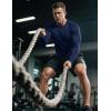 image:imageMAGCOMSEN Mens Sun Protection Shirts UPF 50 UV SPF Long Sleeve Dry Fit Shirt Workout Athletic Fishing Running Rash GuardNavy