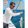 image:imageMAGCOMSEN Mens Sun Protection Shirts UPF 50 UV SPF Long Sleeve Dry Fit Shirt Workout Athletic Fishing Running Rash GuardWhite