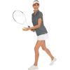 image:imageMAGCOMSEN Womens Golf Shirts Short Sleeve Polo Collared Shirt V Neck Quick Dry Sun Protection UPF 50 Tennis TopDark Grey