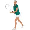 image:imageMAGCOMSEN Womens Golf Shirts Short Sleeve Polo Collared Shirt V Neck Quick Dry Sun Protection UPF 50 Tennis TopEmerald Green