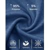 image:imageMAGCOMSEN Womens Polo Shirts Short Sleeve Quick Dry Golf TShirts Collared Golf Tops for Work Casual 4 ButtonsDark Blue