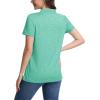 image:imageMAGCOMSEN Womens Polo Shirts Short Sleeve Quick Dry Golf TShirts Collared Golf Tops for Work Casual 4 ButtonsLight Green