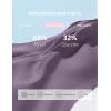 image:imageMAGCOMSEN Biker Shorts Women 8 No Front Seam Tummy Control Spandex Shorts with Pockets High Waisted Yoga Workout GymDarkpurple