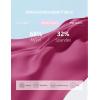 image:imageMAGCOMSEN Biker Shorts Women 8 No Front Seam Tummy Control Spandex Shorts with Pockets High Waisted Yoga Workout GymHot Pink