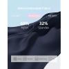 image:imageMAGCOMSEN Biker Shorts Women 8 No Front Seam Tummy Control Spandex Shorts with Pockets High Waisted Yoga Workout GymNavy