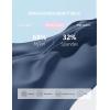 image:imageMAGCOMSEN Biker Shorts Women 8 No Front Seam Tummy Control Spandex Shorts with Pockets High Waisted Yoga Workout GymSkyblue