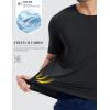 image:imageMAGCOMSEN Mens Short Sleeve Dry Fit Shirts Workout Gym Mesh Shirt Athletic Running Lightweight Performance TshirtBlack