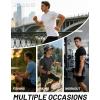 image:imageMAGCOMSEN Mens Short Sleeve Dry Fit Shirts Workout Gym Mesh Shirt Athletic Running Lightweight Performance TshirtLightgrey
