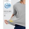 image:imageMAGCOMSEN Mens Short Sleeve Dry Fit Shirts Workout Gym Mesh Shirt Athletic Running Lightweight Performance TshirtLightgrey