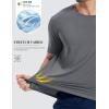 image:imageMAGCOMSEN Mens Short Sleeve Dry Fit Shirts Workout Gym Mesh Shirt Athletic Running Lightweight Performance TshirtMediumgrey