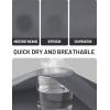 image:imageMAGCOMSEN Mens Short Sleeve Dry Fit Shirts Workout Gym Mesh Shirt Athletic Running Lightweight Performance TshirtMediumgrey