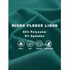 image:imageMAGCOMSEN Quarter Zip Pullover Women Fleece Shirt Thermal Long Sleeve Athletic Running Tops Thumb HoleEmerald Green