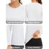 image:imageMAGCOMSEN Womens Long Sleeve Shirts UPF 50 Sun Protection Quick Dry Swim Shirt for Rash Guard Fishing Workout 2 Pack2 Packwhite white