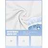 image:imageMAGCOMSEN Womens Workout Tops Short Sleeve Shirts UPF 50 Quick Dry Athletic Sun Protection Rash Guard for Women01white