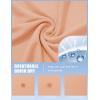 image:imageMAGCOMSEN Womens Workout Tops Short Sleeve Shirts UPF 50 Quick Dry Athletic Sun Protection Rash Guard for WomenApricot