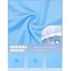 image:imageMAGCOMSEN Womens Workout Tops Short Sleeve Shirts UPF 50 Quick Dry Athletic Sun Protection Rash Guard for WomenBlue