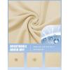 image:imageMAGCOMSEN Womens Workout Tops Short Sleeve Shirts UPF 50 Quick Dry Athletic Sun Protection Rash Guard for WomenLight Apricot