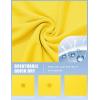 image:imageMAGCOMSEN Womens Workout Tops Short Sleeve Shirts UPF 50 Quick Dry Athletic Sun Protection Rash Guard for WomenYellow