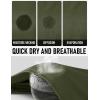 image:imageMAGCOMSEN Mens 5 Athletic Running Shorts Mesh Quick Dry Lightweight Linerless Gym Workout Shorts with Zipper PocketsArmy Green