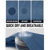 image:imageMAGCOMSEN Mens 5 Athletic Running Shorts Mesh Quick Dry Lightweight Linerless Gym Workout Shorts with Zipper PocketsBlue Grey
