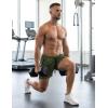 image:imageMAGCOMSEN Mens 5 Athletic Running Shorts Quick Dry Lightweight Linerless Mesh Workout Gym Active Shorts with PocketsArmy Green