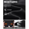 image:imageMAGCOMSEN Mens 5 Athletic Running Shorts Quick Dry Lightweight Linerless Mesh Workout Gym Active Shorts with PocketsBlack