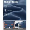 image:imageMAGCOMSEN Mens 5 Athletic Running Shorts Quick Dry Lightweight Linerless Mesh Workout Gym Active Shorts with PocketsBlue Grey