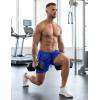 image:imageMAGCOMSEN Mens 5 Athletic Running Shorts Quick Dry Lightweight Linerless Mesh Workout Gym Active Shorts with PocketsColor Blue