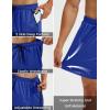 image:imageMAGCOMSEN Mens 5 Athletic Running Shorts Quick Dry Lightweight Linerless Mesh Workout Gym Active Shorts with PocketsColor Blue