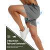image:imageMAGCOMSEN Mens 5 Athletic Running Shorts Quick Dry Lightweight Linerless Mesh Workout Gym Active Shorts with PocketsMedium Grey