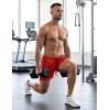 image:imageMAGCOMSEN Mens 5 Athletic Running Shorts Quick Dry Lightweight Linerless Mesh Workout Gym Active Shorts with PocketsRed