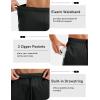 image:imageMAGCOMSEN Mens 7 Athletic Running Shorts Quick Dry Lightweight Mesh Basketball Workout Shorts with Zipper PocketsBlack