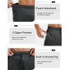 image:imageMAGCOMSEN Mens 7 Athletic Running Shorts Quick Dry Lightweight Mesh Basketball Workout Shorts with Zipper PocketsDark Grey