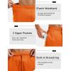image:imageMAGCOMSEN Mens 7 Athletic Running Shorts Quick Dry Lightweight Mesh Basketball Workout Shorts with Zipper PocketsOrange