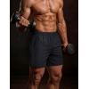 image:imageMAGCOMSEN Mens Athletic Shorts 5 Quick Dry Lightweight Linerless Gym Workout Hiking Shorts with Zipper PocketsBlack