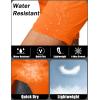 image:imageMAGCOMSEN Mens Athletic Shorts 5 Quick Dry Lightweight Linerless Gym Workout Hiking Shorts with Zipper PocketsOrange